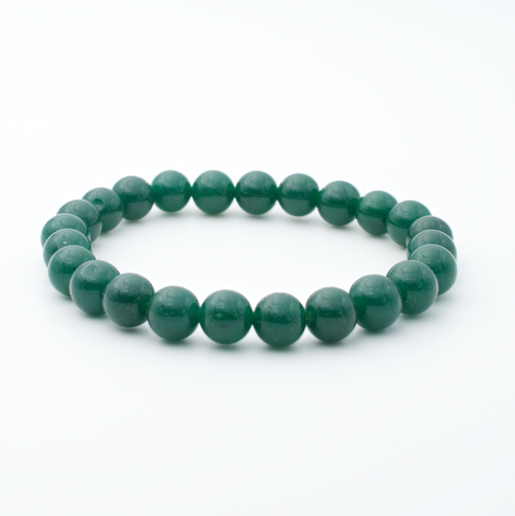 Bracelet en Jade Vert – Harmonie, Chance et Sagesse
