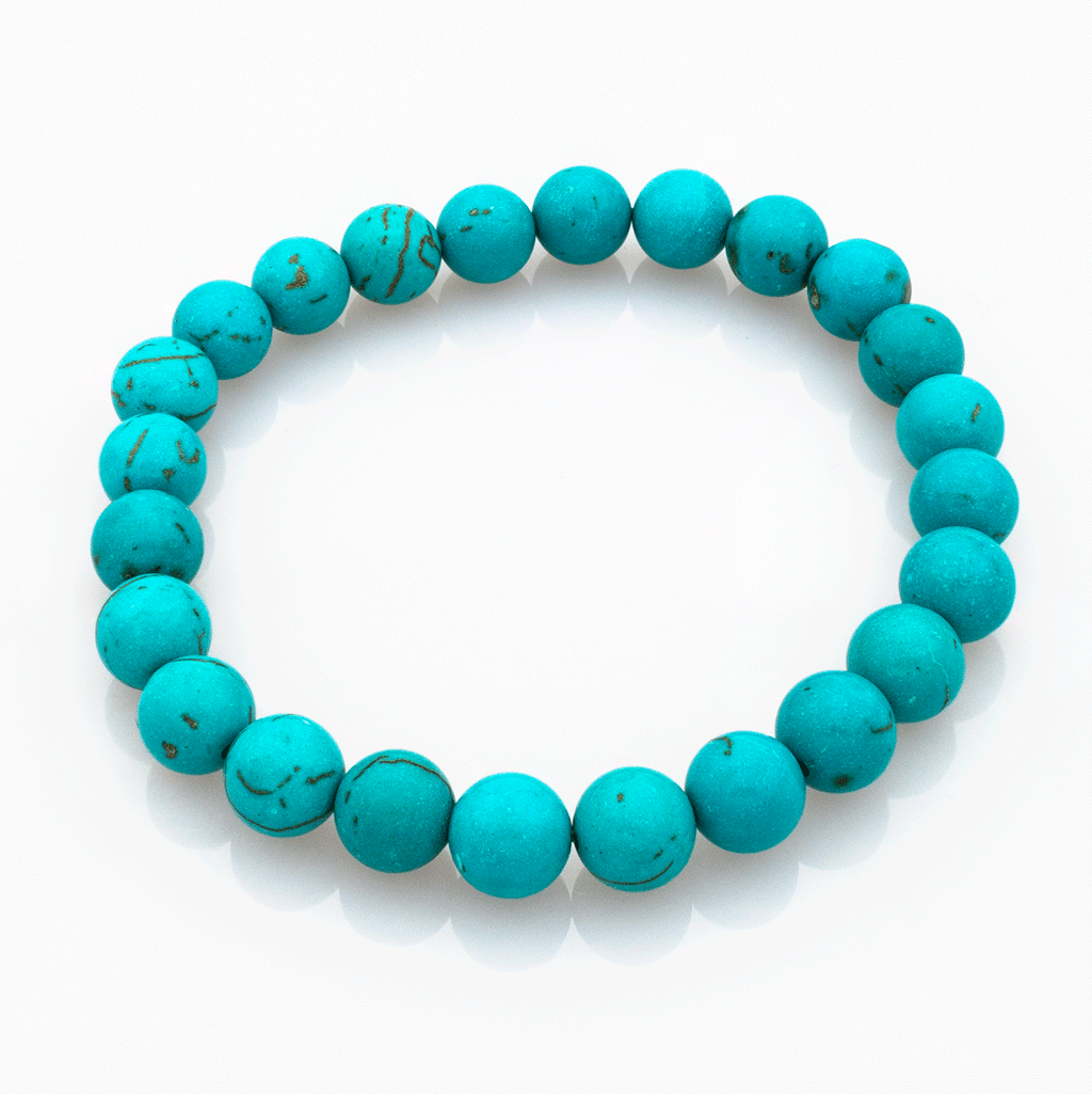 Türkises Howlith-Armband