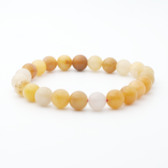 Bracelet en Aventurine Jaune – Joie de Vivre et Confiance