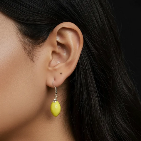 Boucles d’Oreilles Opale Verte Marquise – Régénération, clarté et sensibilité accrue