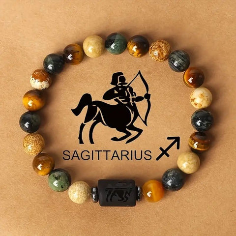 Bracelet Signe Astrologique Sagittaire – Liberté, Optimisme et Élan Spirituel