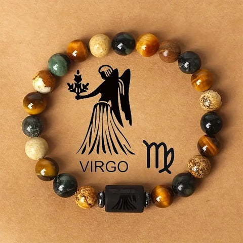 Bracelet Signe Astrologique Vierge – Pureté, Rigueur et Clarté d’Esprit