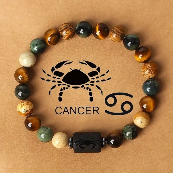 Bracelet Signe Astrologique Cancer – Intuition, Tendresse et Protection Émotionnelle