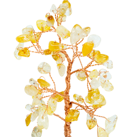 Arbre de Cristal en Citrine - Abondance et Énergie Positive