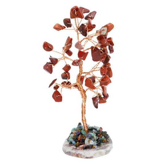 Kristallbaum aus Karneol - Lebensenergie und Kreativität