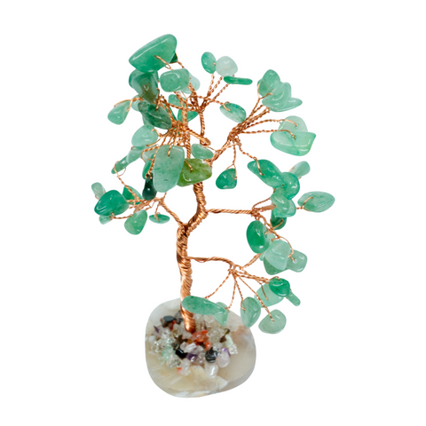 Arbre de Cristal en Aventurine Verte - Chance et Équilibre