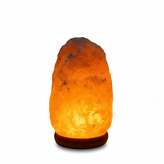 Lampe de Sel Purifiante "Aura Solaire" - Véritable Sel de l'Himalaya