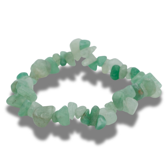 Bracelet “Chips” en Aventurine Verte