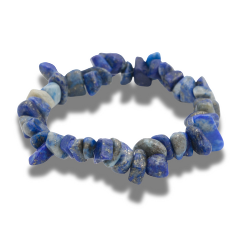 Bracelet “Chips” en Lapis Lazuli