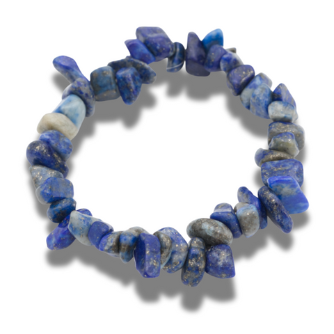 Bracelet “Chips” en Lapis Lazuli