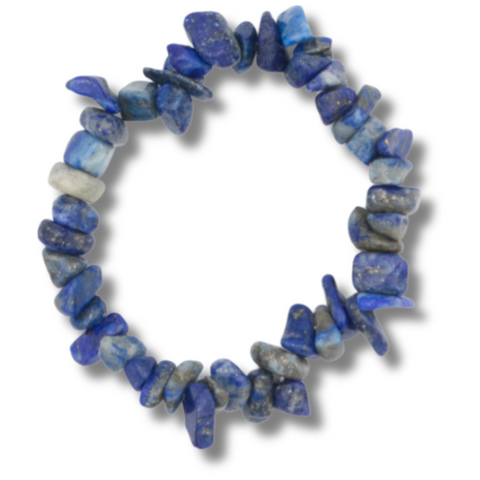 Bracelet “Chips” en Lapis Lazuli