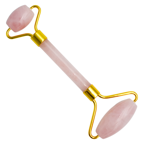 Rouleau de Massage en Quartz Rose - Sublimez Votre Beauté Naturelle