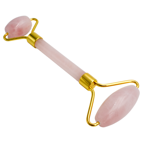 Rouleau de Massage en Quartz Rose - Sublimez Votre Beauté Naturelle