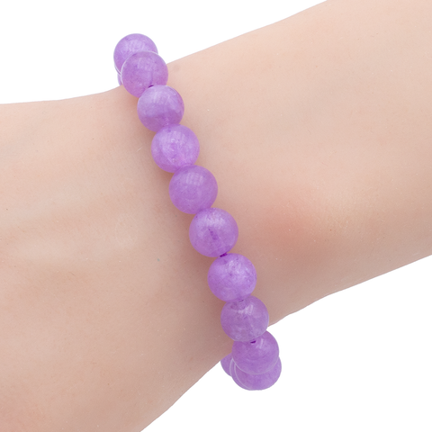 Lavendel-Amethyst-Armband