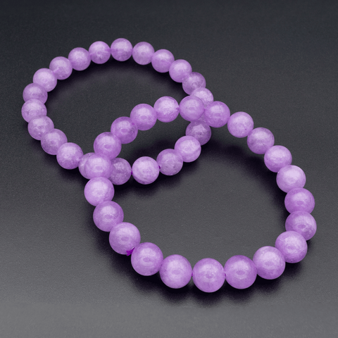 Lavendel-Amethyst-Armband