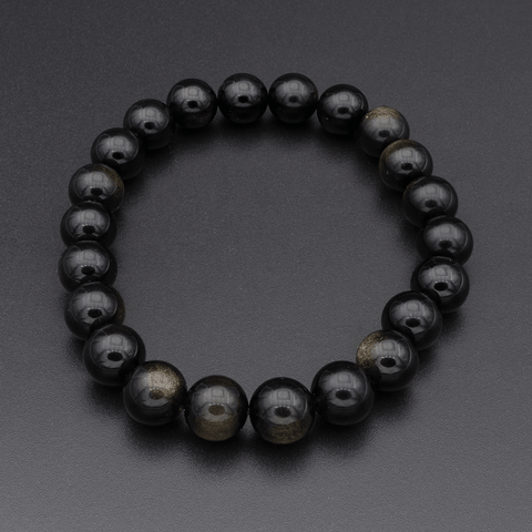 Bracelet Obsidienne Noire