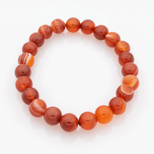 Armband aus rotem Achat