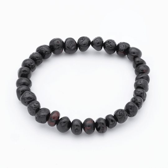 Bracelet Ambre Perles Baroques - Cerise, Naturel et Authentique