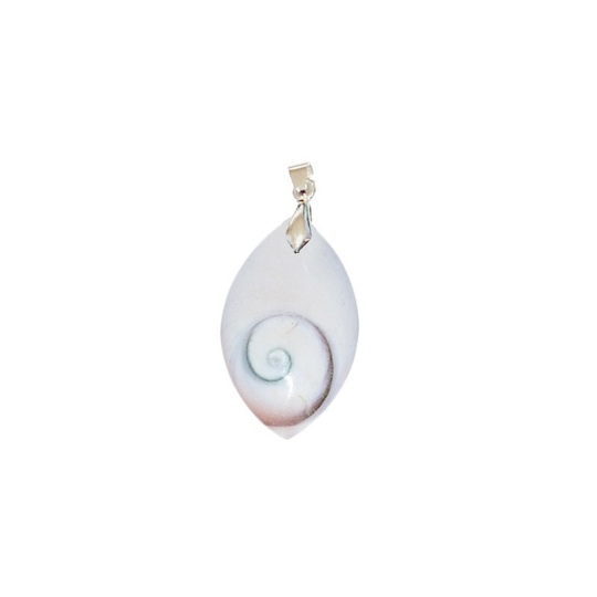 Pendentif Œil de Sainte Lucie – Élégance Marquise & Protection Marine