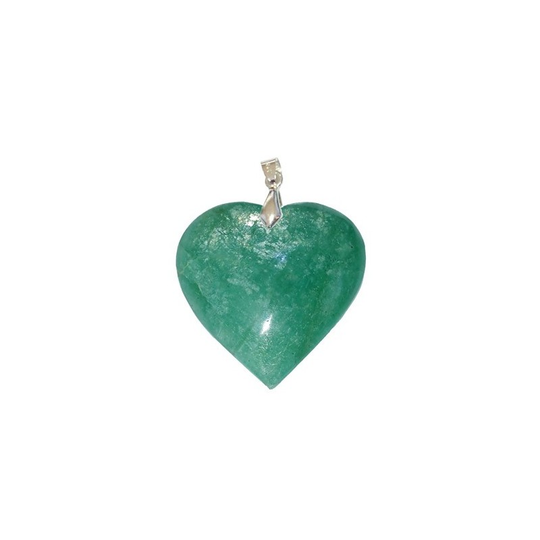 Pendentif Amazonite Cœur – Harmonie, Douceur & Protection Émotionnelle