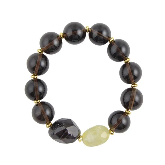 Bracelet extensible fumé