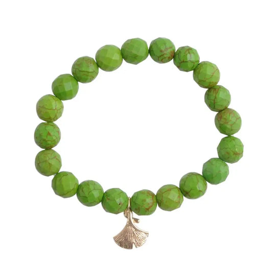 Bracelet Vert Gingko