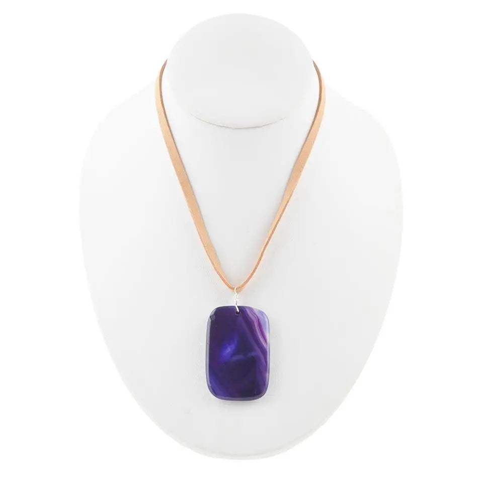 Collier-Agate Violet