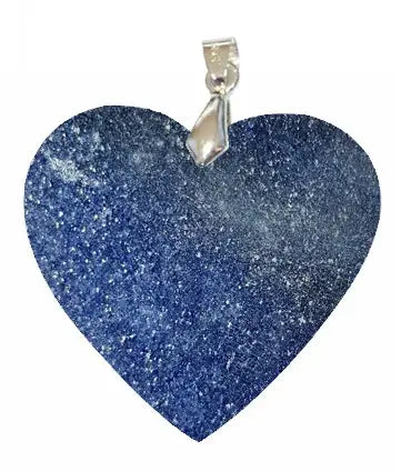 Pendentif Cœur en Lazurite – Dépassement & Clarté Intérieure