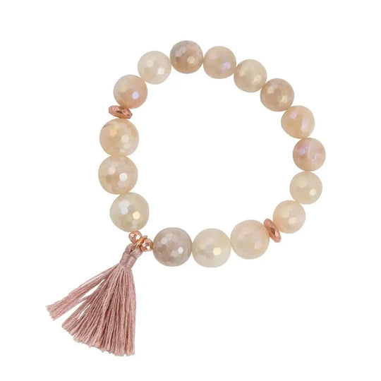 Stretcharmband mit Mondbommel